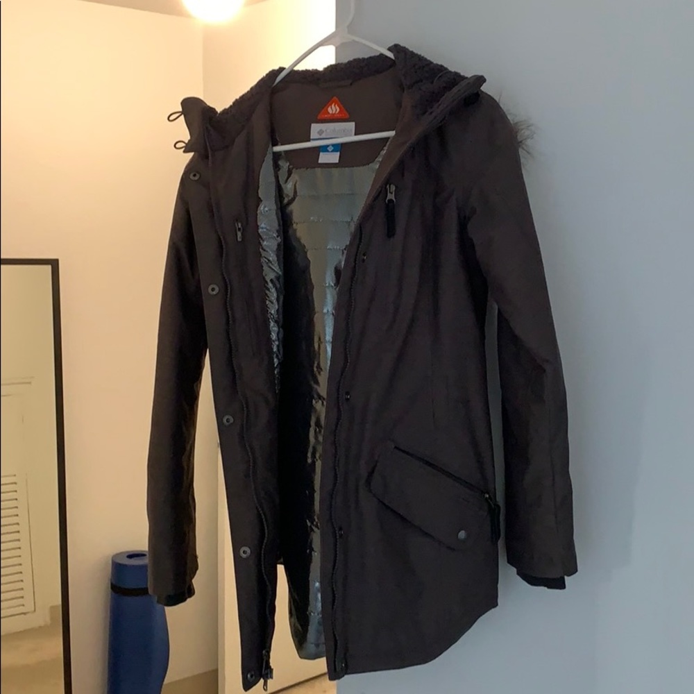 Grey Columbia Omni-heat jacket